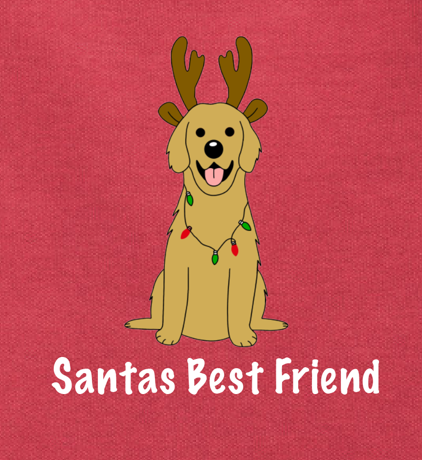 Santas Best Friend Crewneck