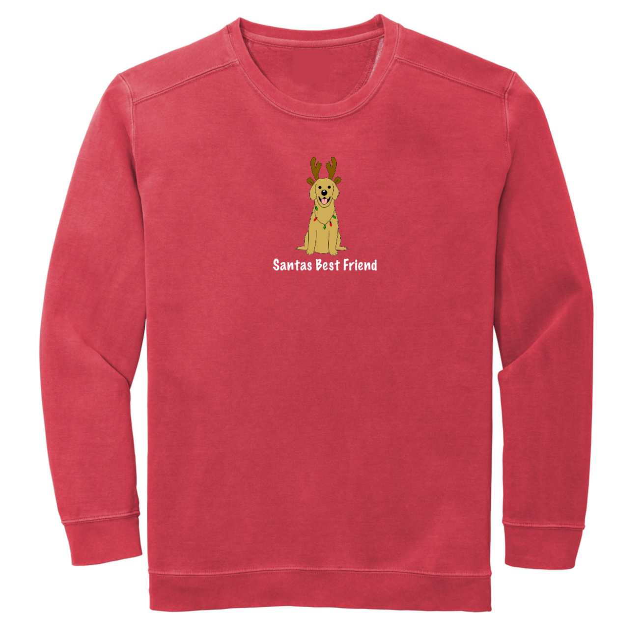 Santas Best Friend Crewneck